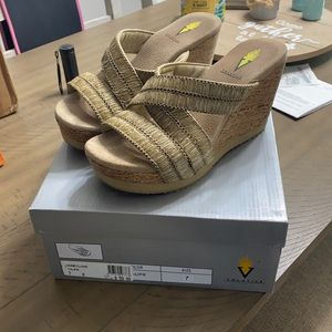 Volatile Wedge Heels